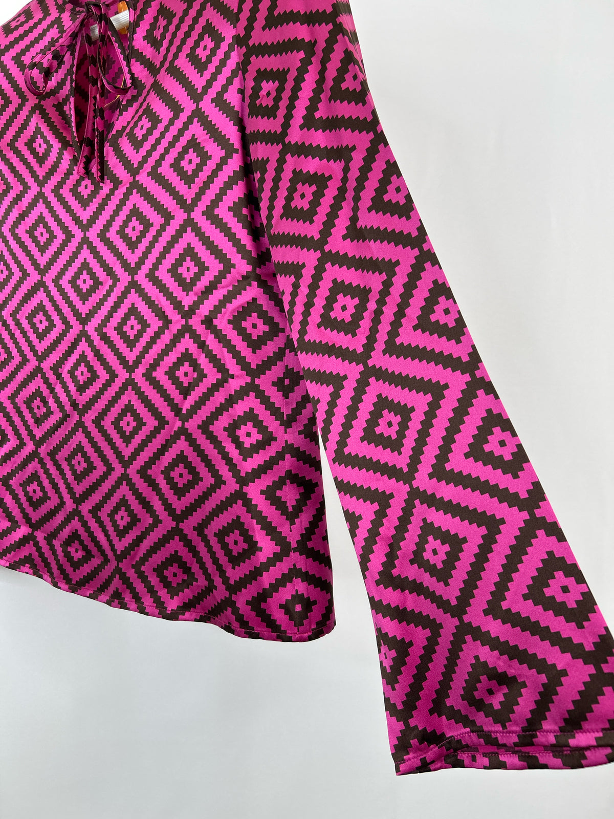 TORY BURCH Size 4 Purple & Brown Women Top