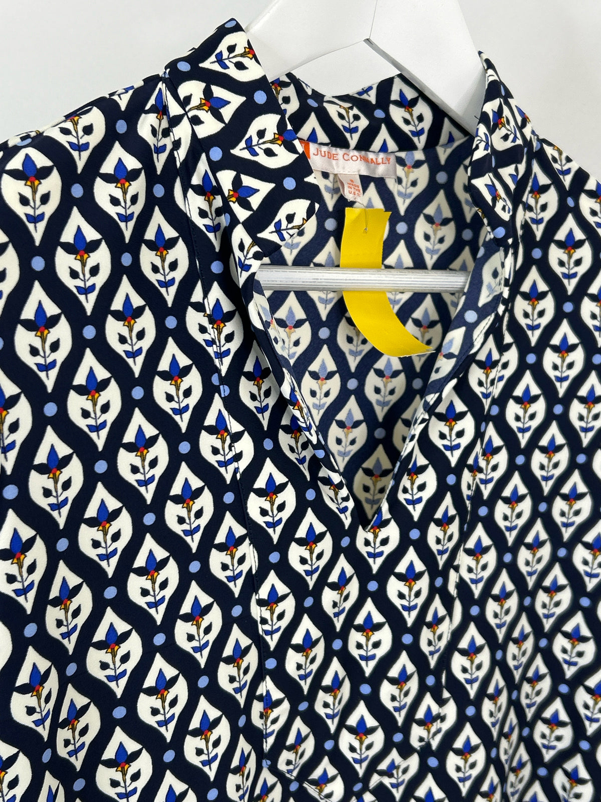 JUDE CONNALLY Size S Blue Print Women Tunic