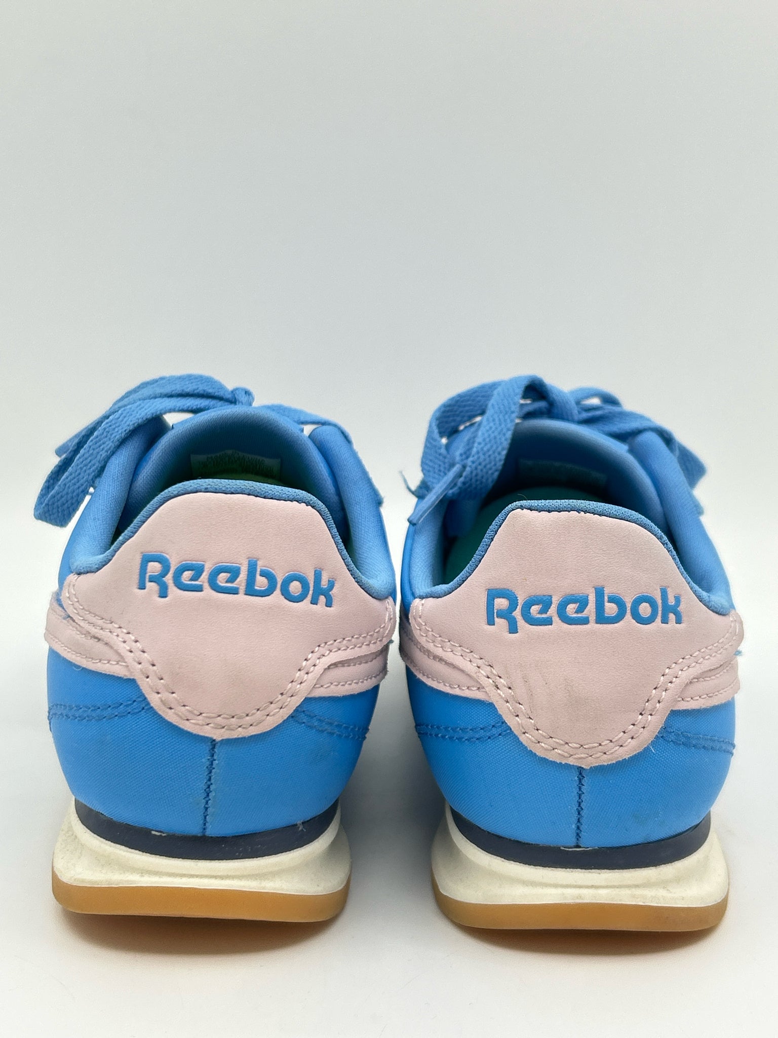 REEBOK Size 8 Blue Women Sneakers