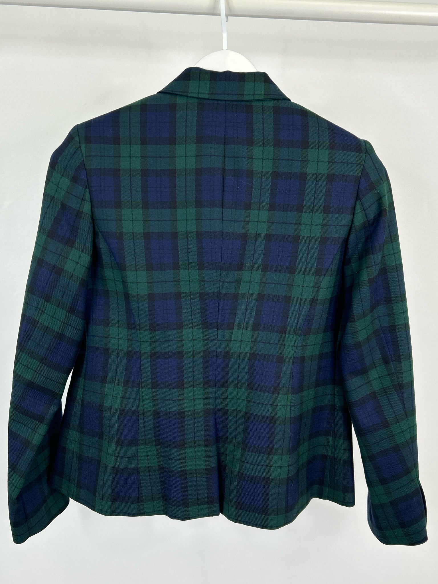 PENDLETON Size 6 NAVY AND GREEN Women Blazer