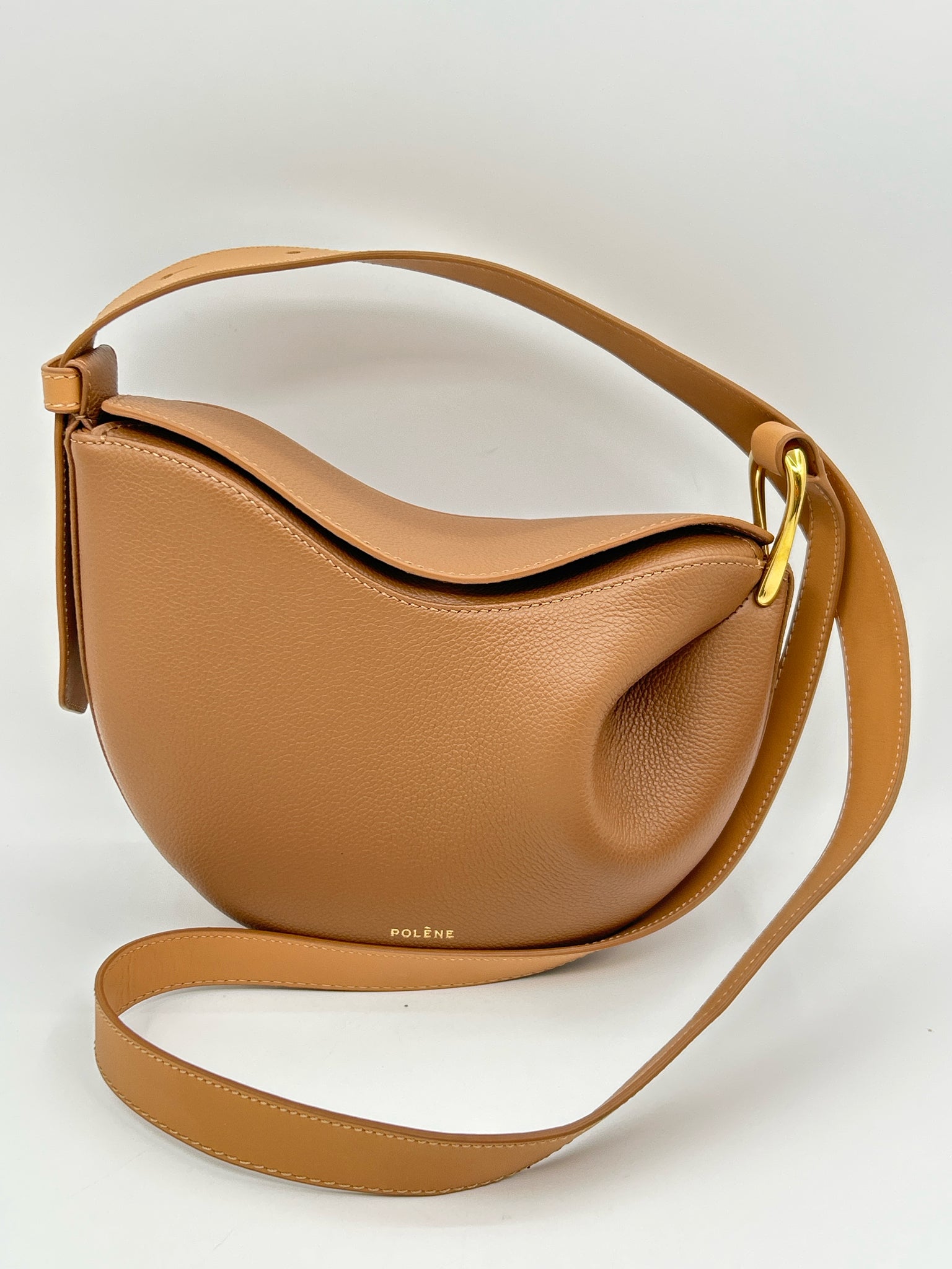 Polene Camel Women Purse