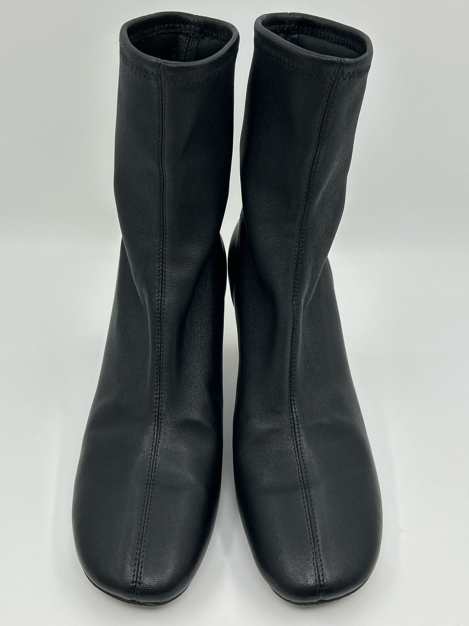 TORY BURCH Size 7.5 Black Women Booties