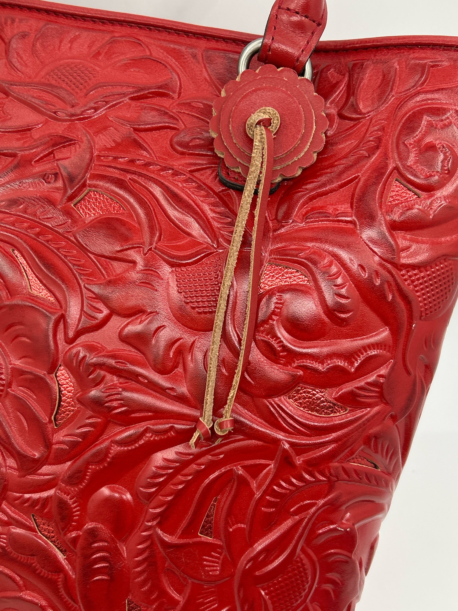 PATRICIA NASH Red Women Tote