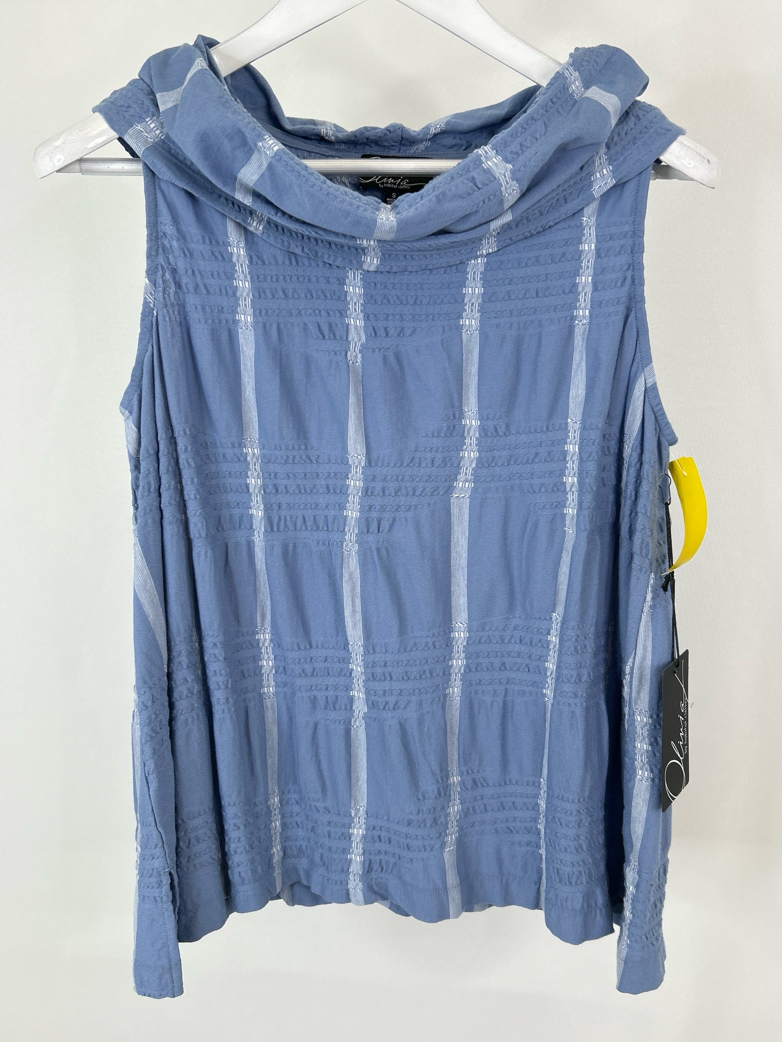 OLIVIA BY HABITAT CLOTHES Size S blue and white Women Top