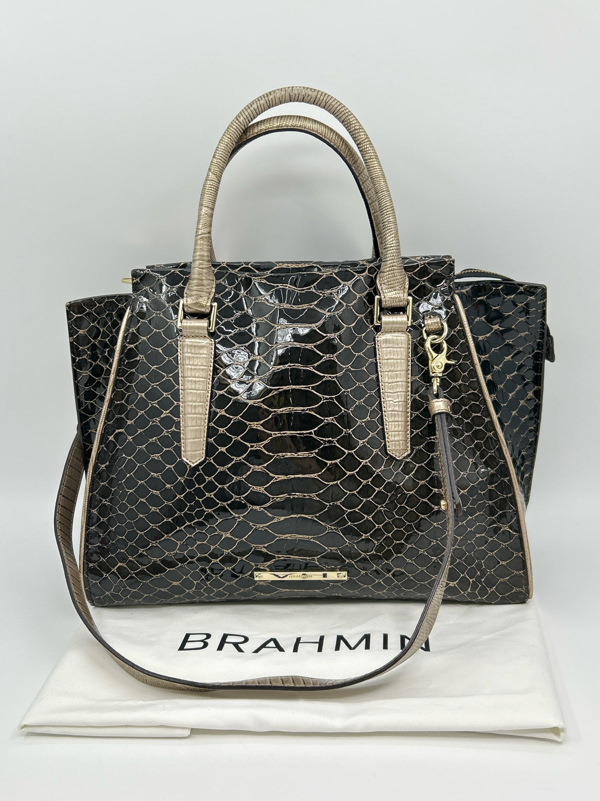 BRAHMIN Black Women Purse