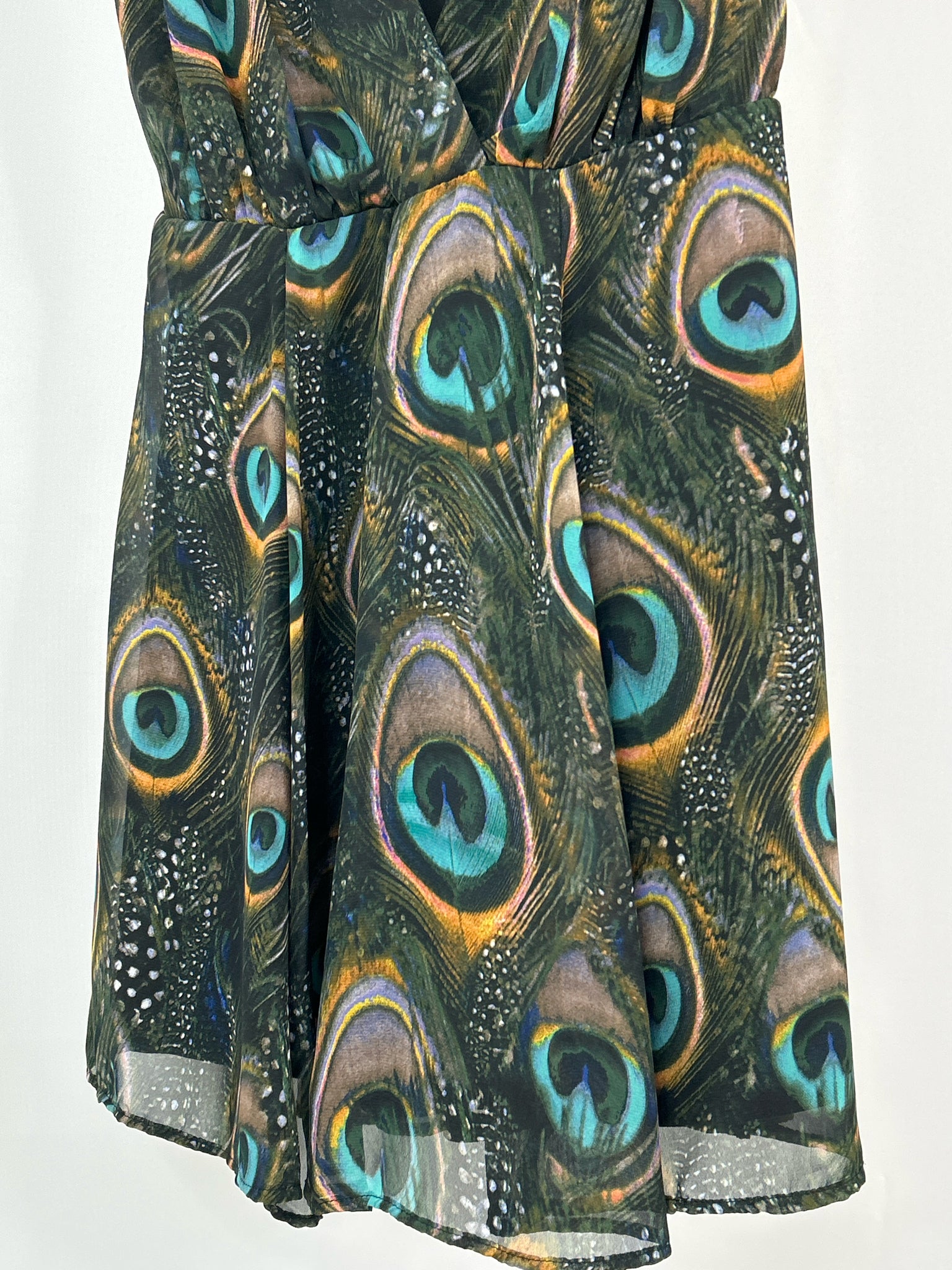 SHOW ME YOUR MUMU NWT Size M Green Print Women Dress