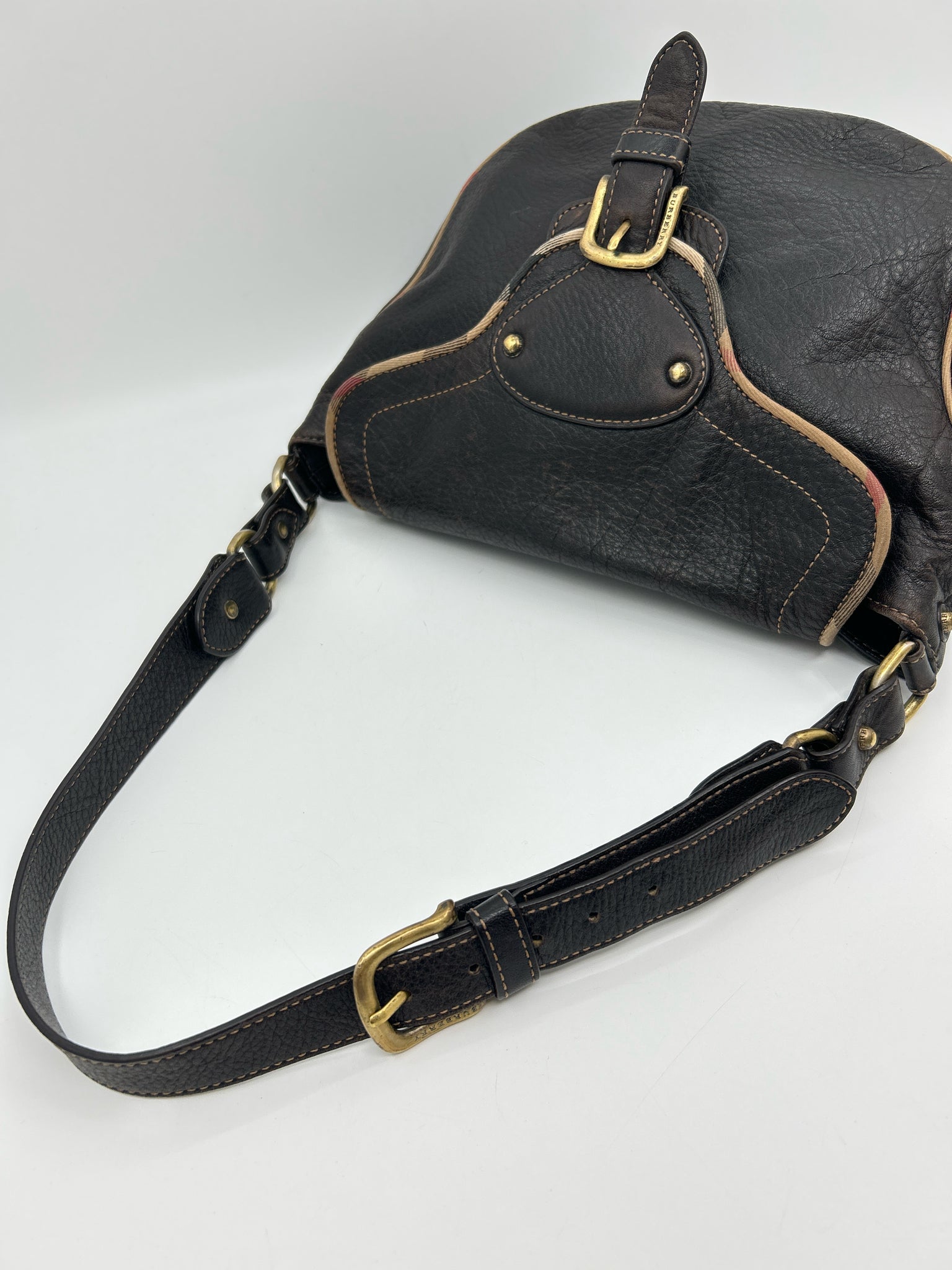 BURBERRY DARK BROWN Women Purse
