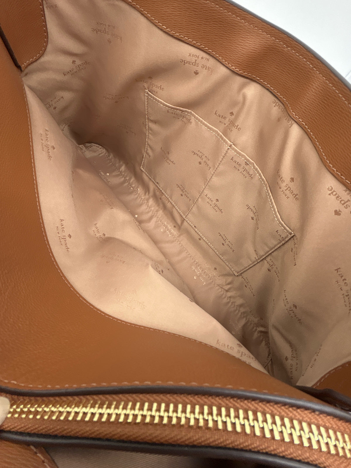 KATE SPADE Ginger Brown Women Tote NWT