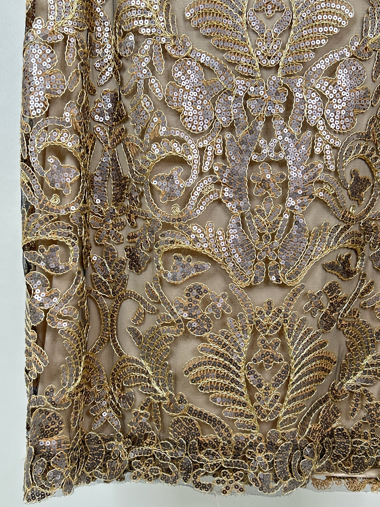 TADASHI SHOJI Size 14 Copper Women Dress NWT
