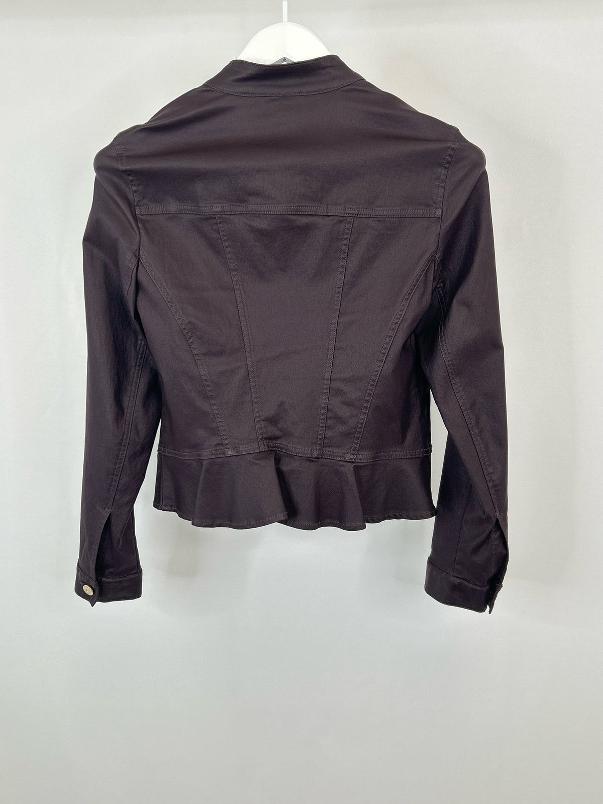 White House Black Market Size 4 Plum Women Jacket
