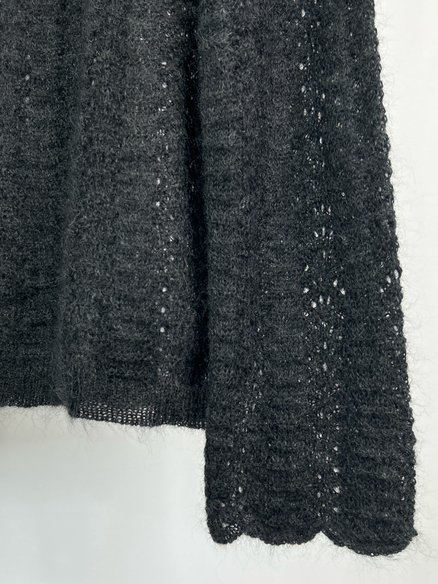 BRORA Size 8/10 Charcoal Women Sweater