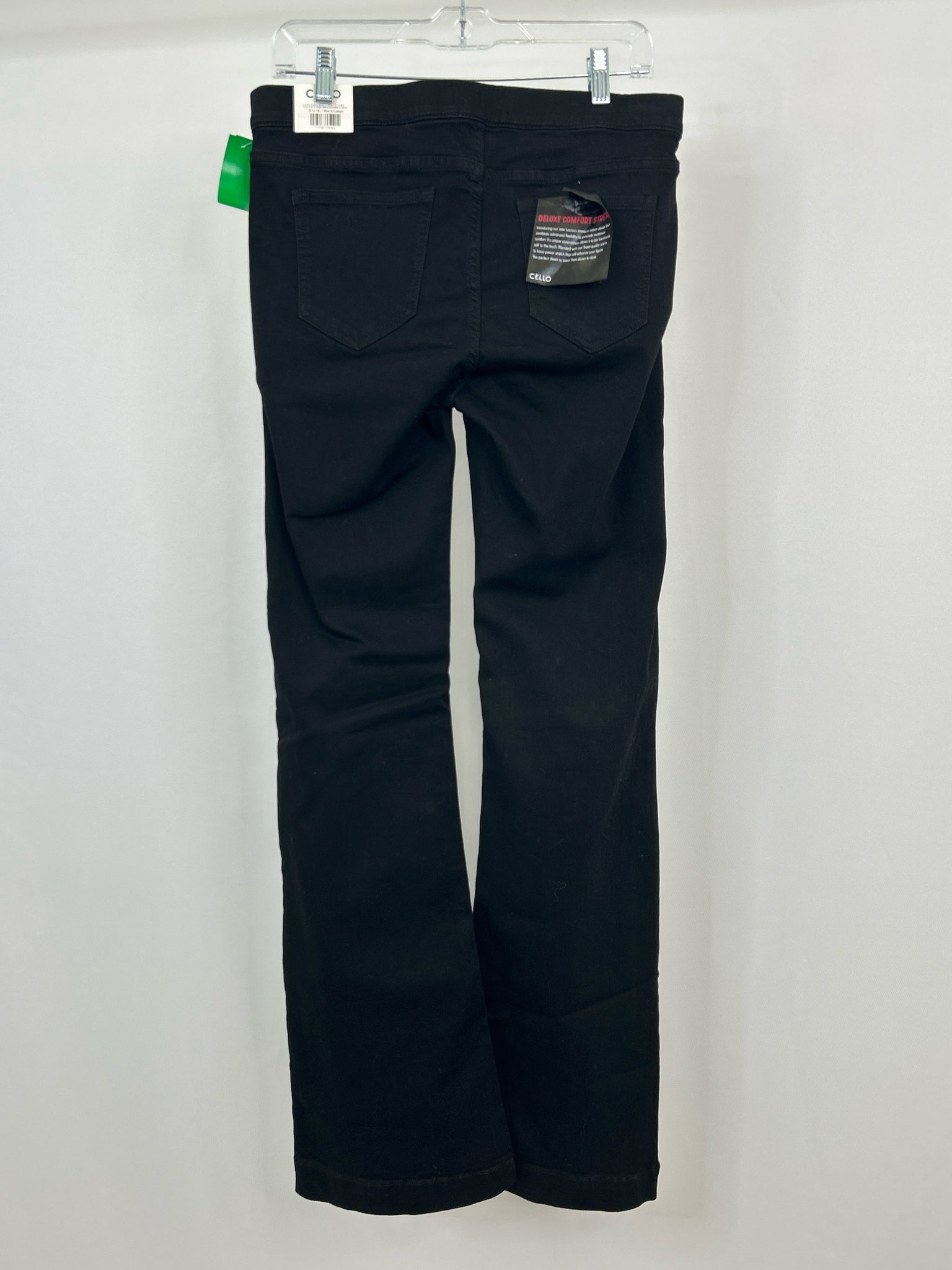 CELLO NWT Size L BLACK DENIM Women jeans
