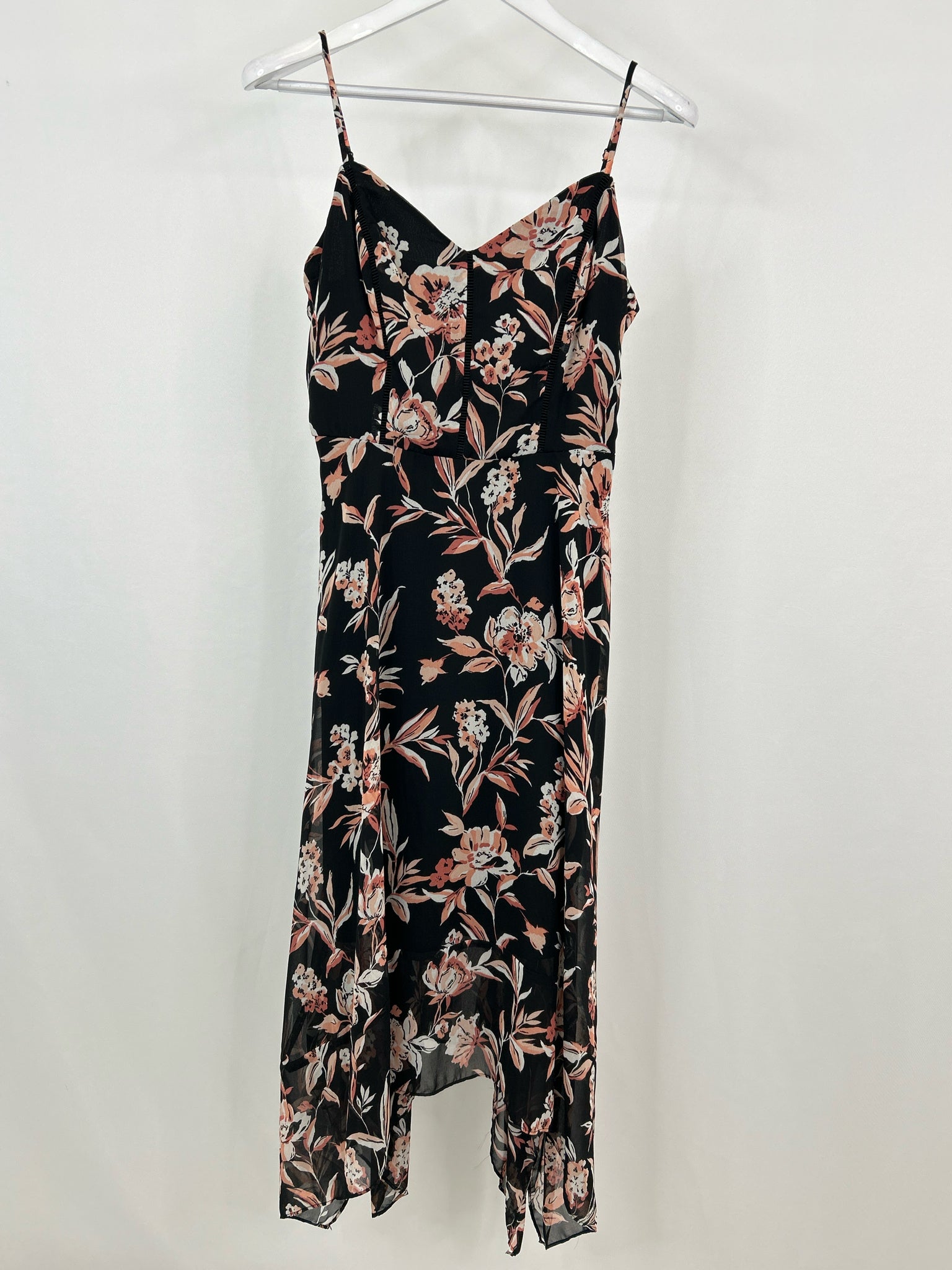 White House Black Market Size 6 Black Print Women Dress White House Black Market Size 6 Black Print Women Dress