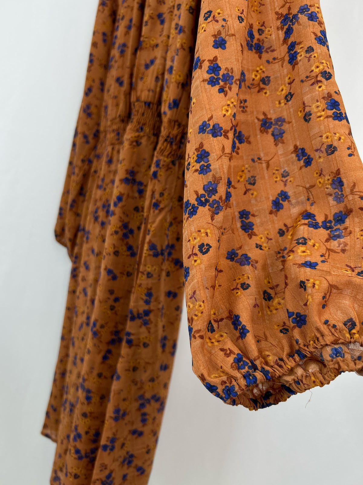 DRAPER JAMES Size 2X Brown floral Women Dress