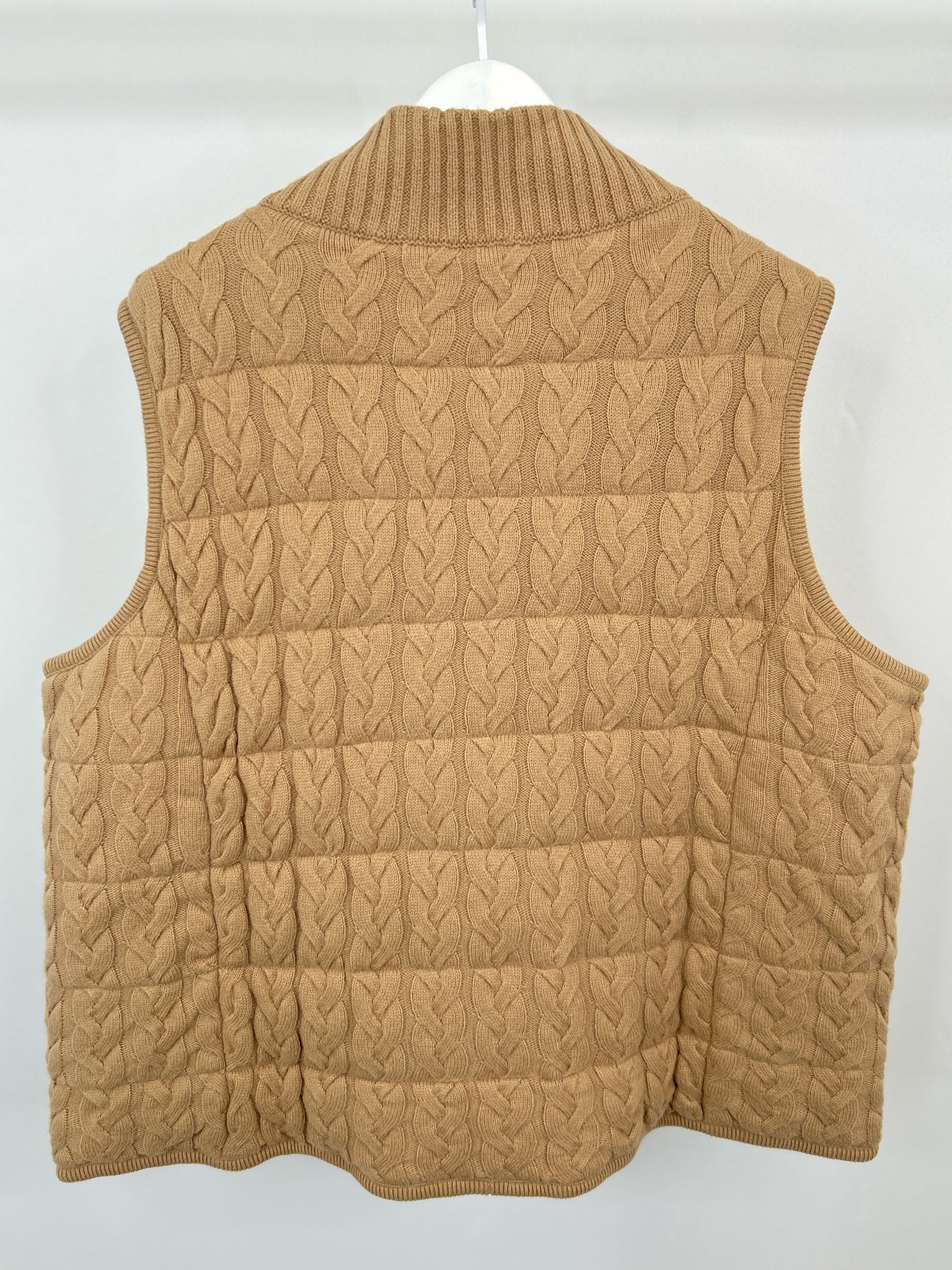 TALBOTS Size 2X Camel Women Vest NWT
