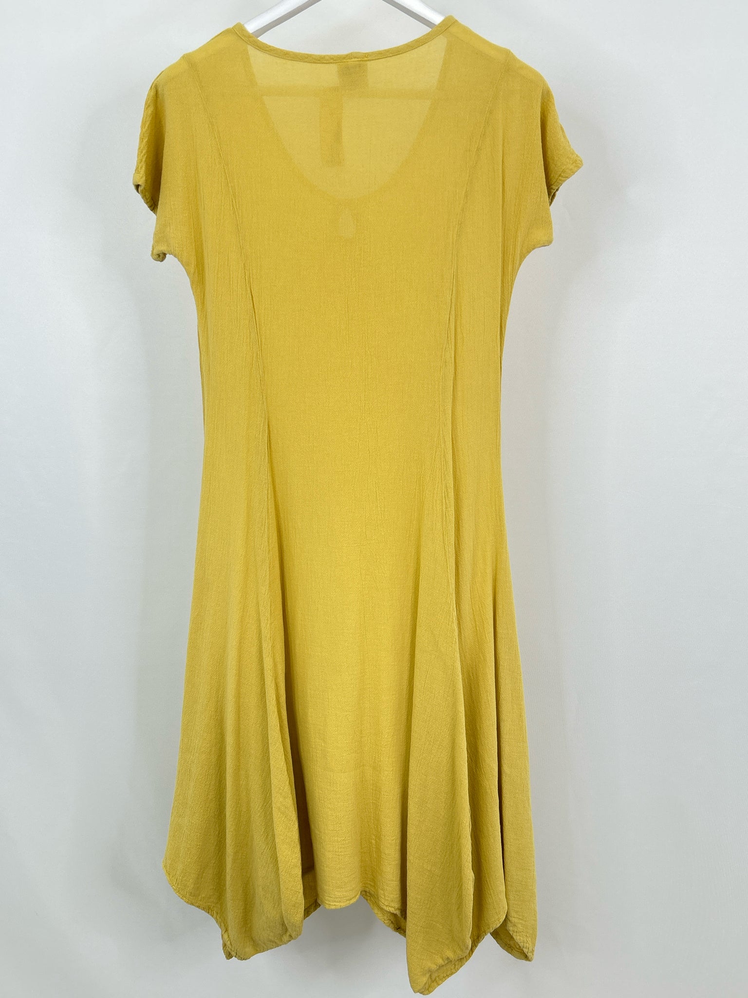 OH MY GAUZE Size S/M Yellow Women Dress