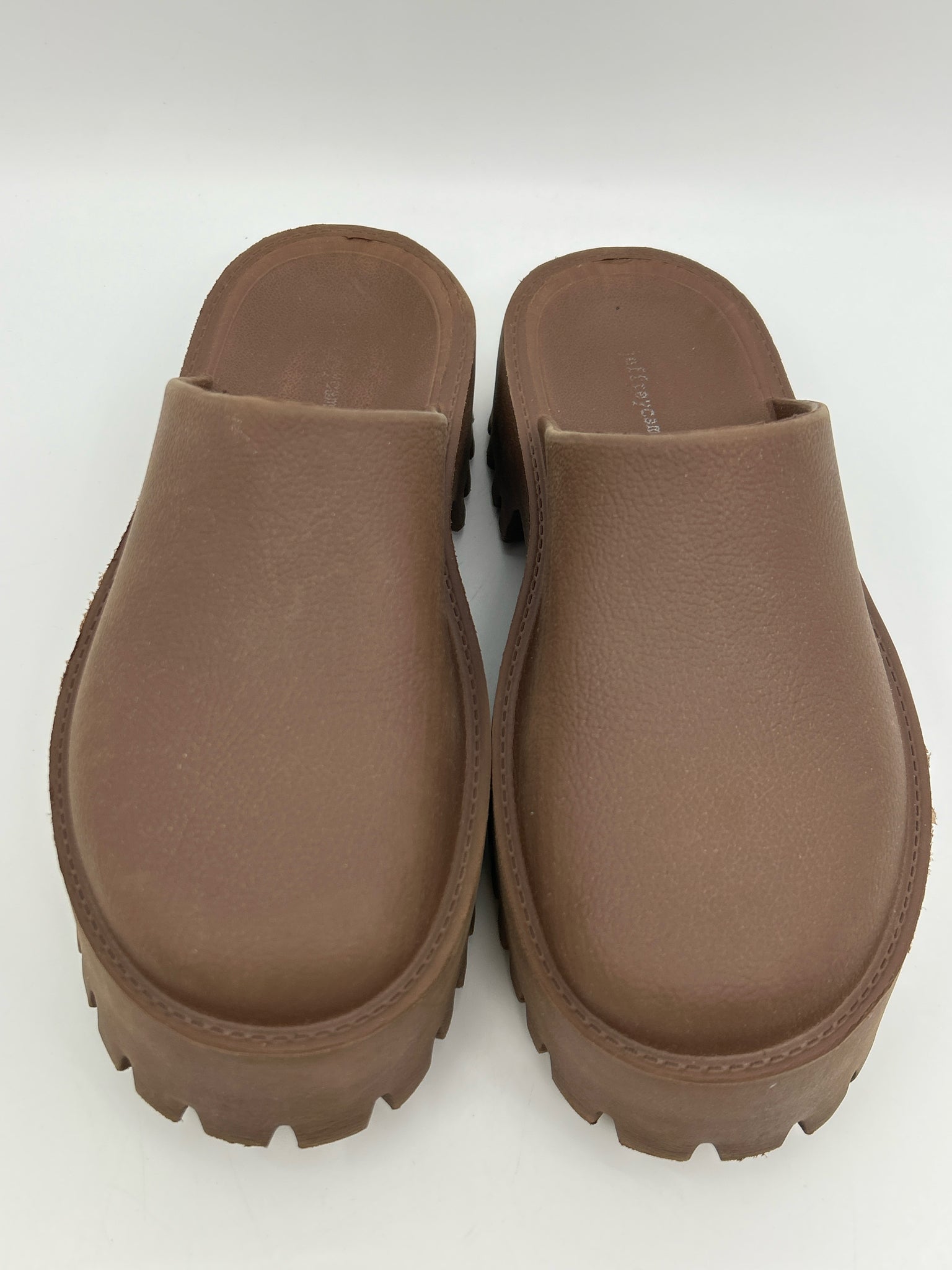 JEFFREY CAMPBELL Size 8 Brown Women Clogs