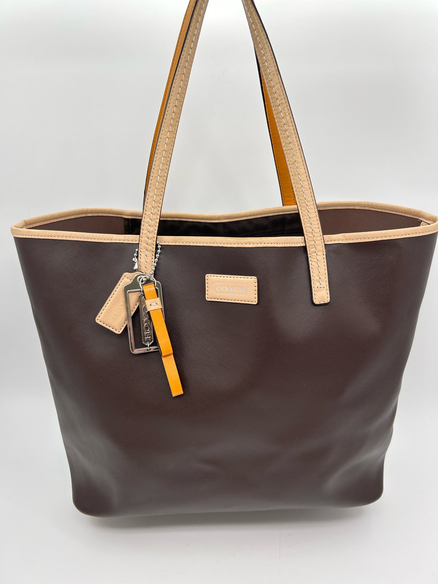 COACH DARK BROWN Women Tote