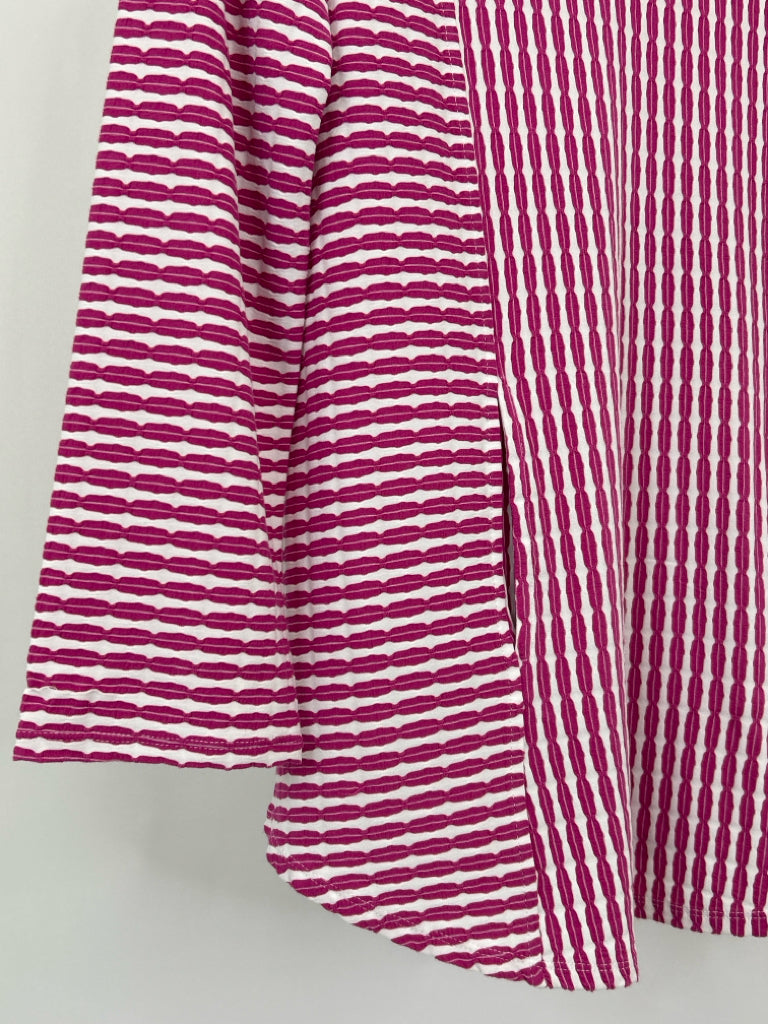HABITAT Size S Fuschia Striped Women's Tunic NWT