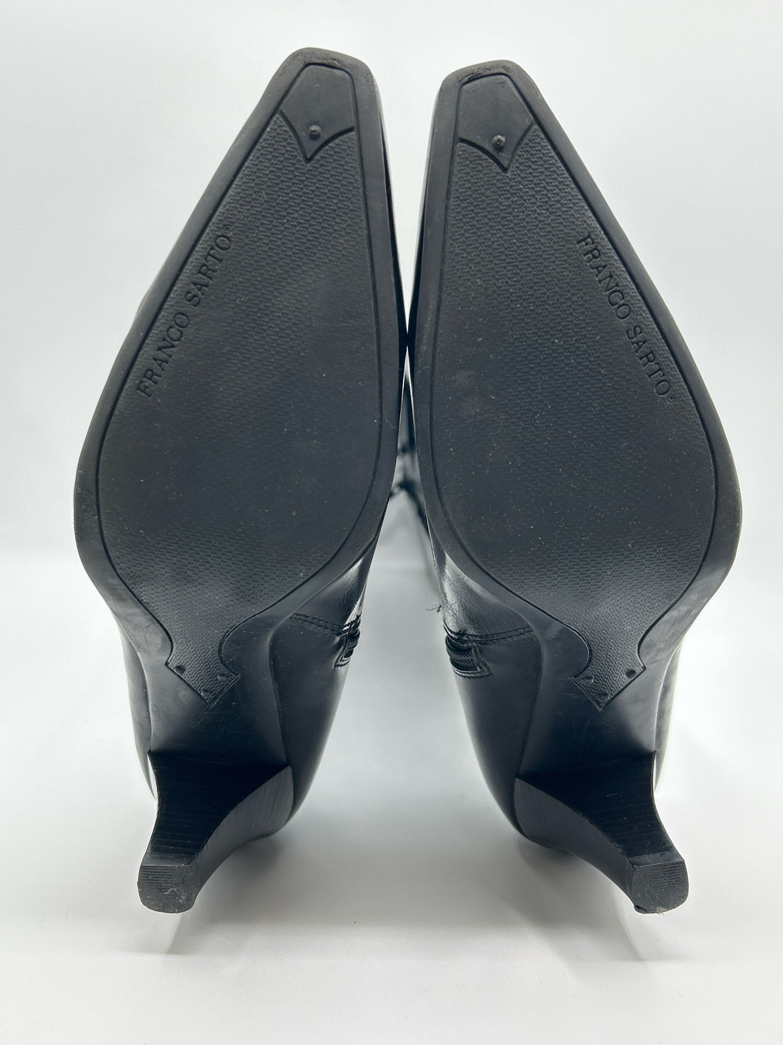 FRANCO SARTO Size 7.5M Black Women Boots