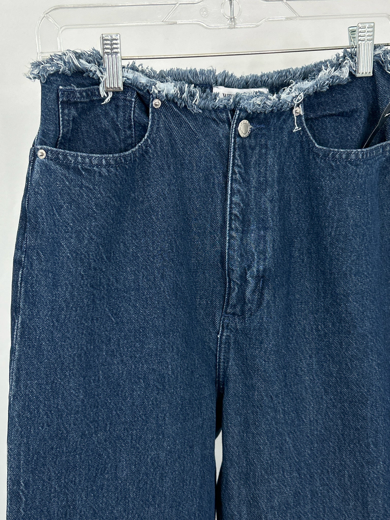 WEWOREWHAT Size 27/4 BLUE DENIM Women jeans
