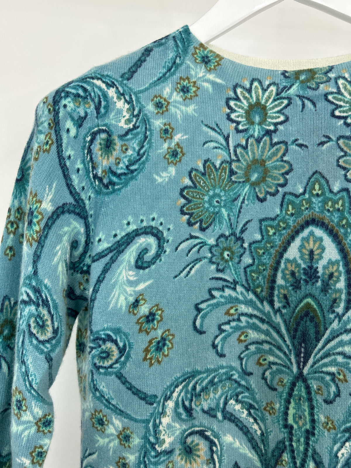 TALBOTS Size M Blue Women Sweater