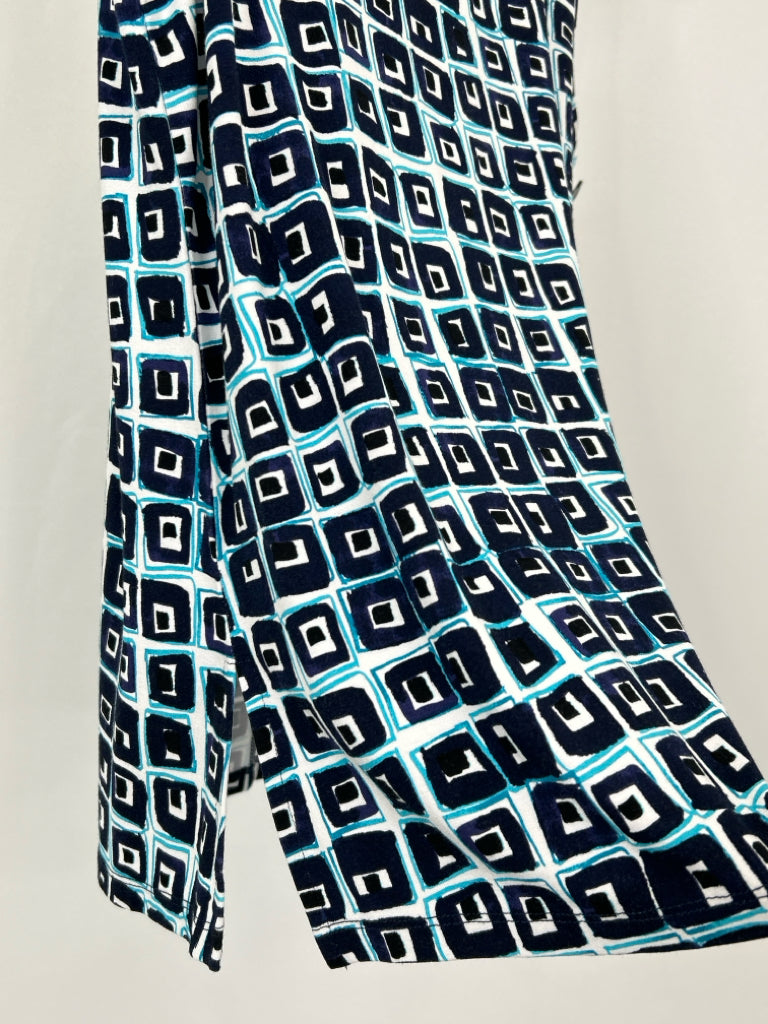 HABITAT Size S Navy Print Women's Tank Top NWT