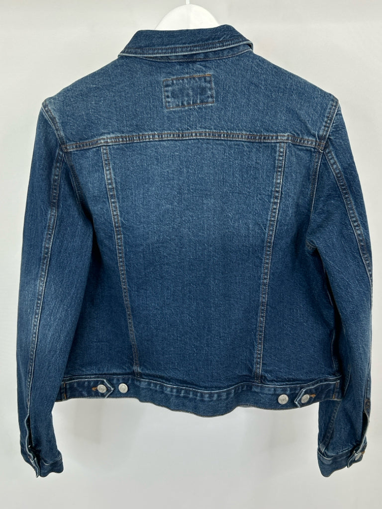 LOFT Size L Blue Denim Women's Jacket NWT