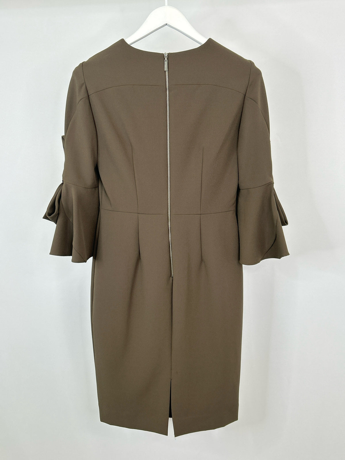 ANTONIO MELANI Size 4 OLIVE Women Dress