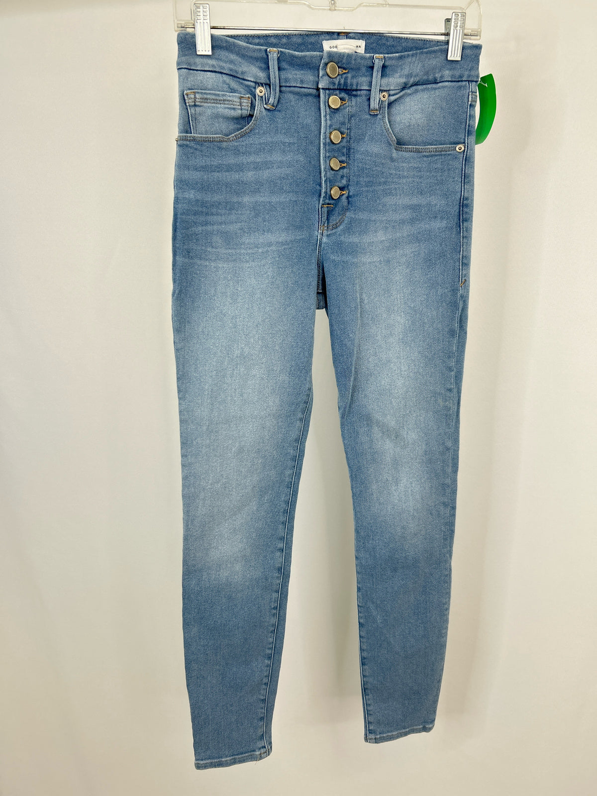 GOOD AMERICAN Size 4/27 BLUE DENIM Women jeans