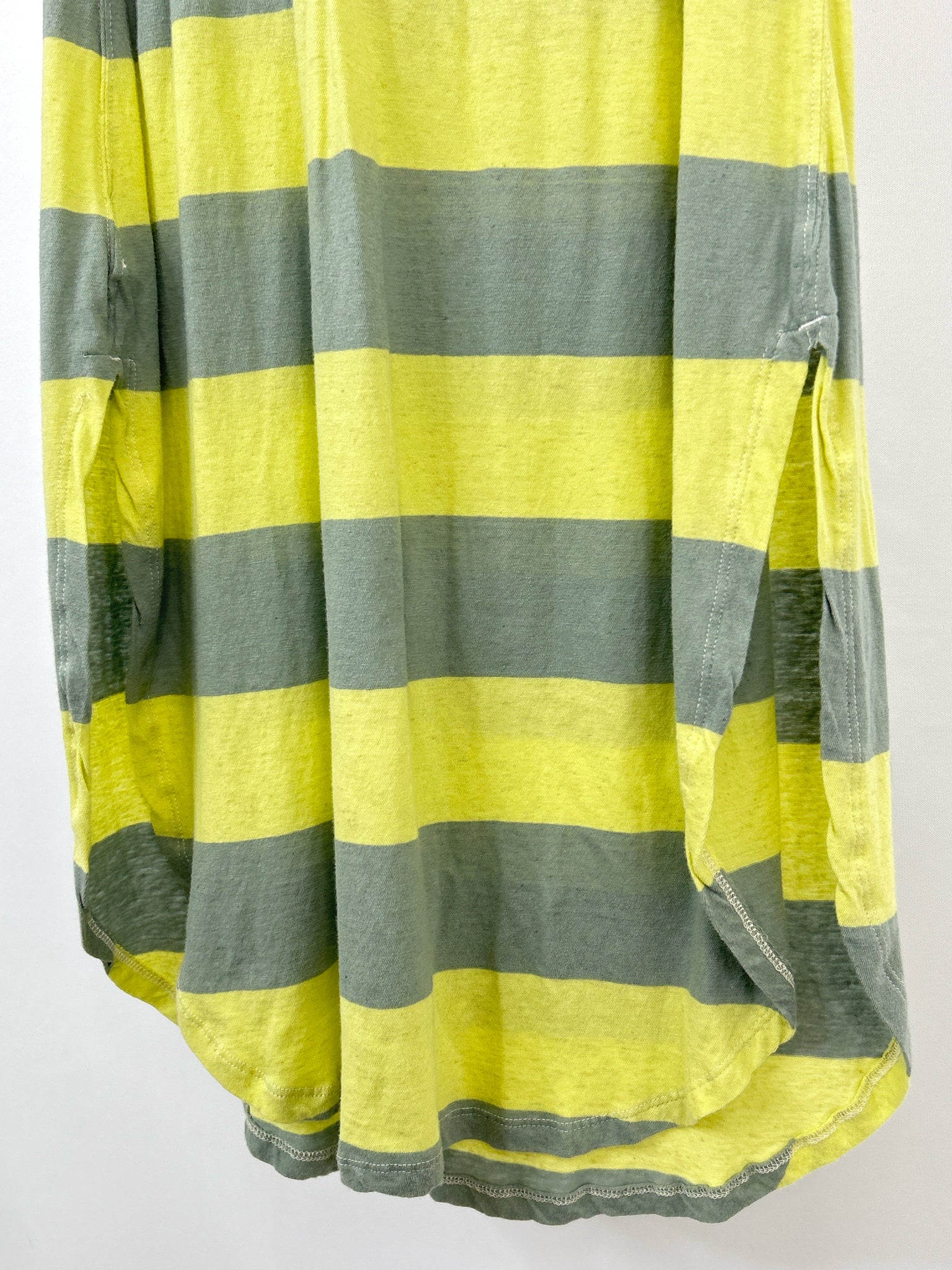 WE THE FREE Size S Green Striped Women Tunic