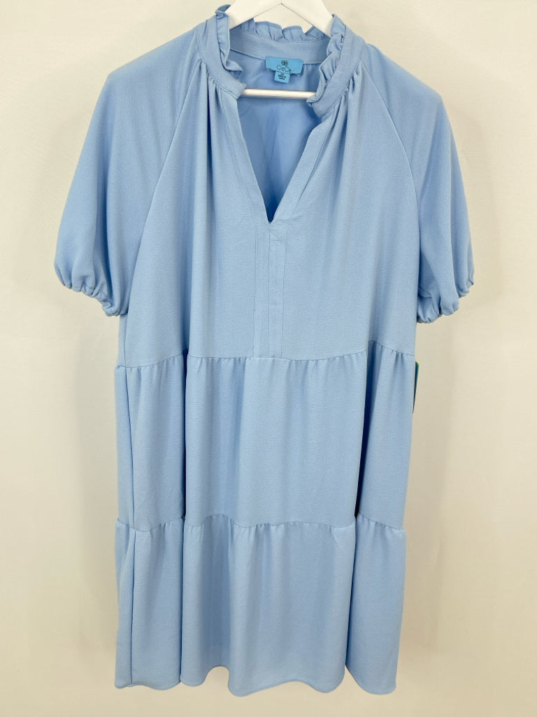 CECE Size 2X Light Blue Women's Dress NWT