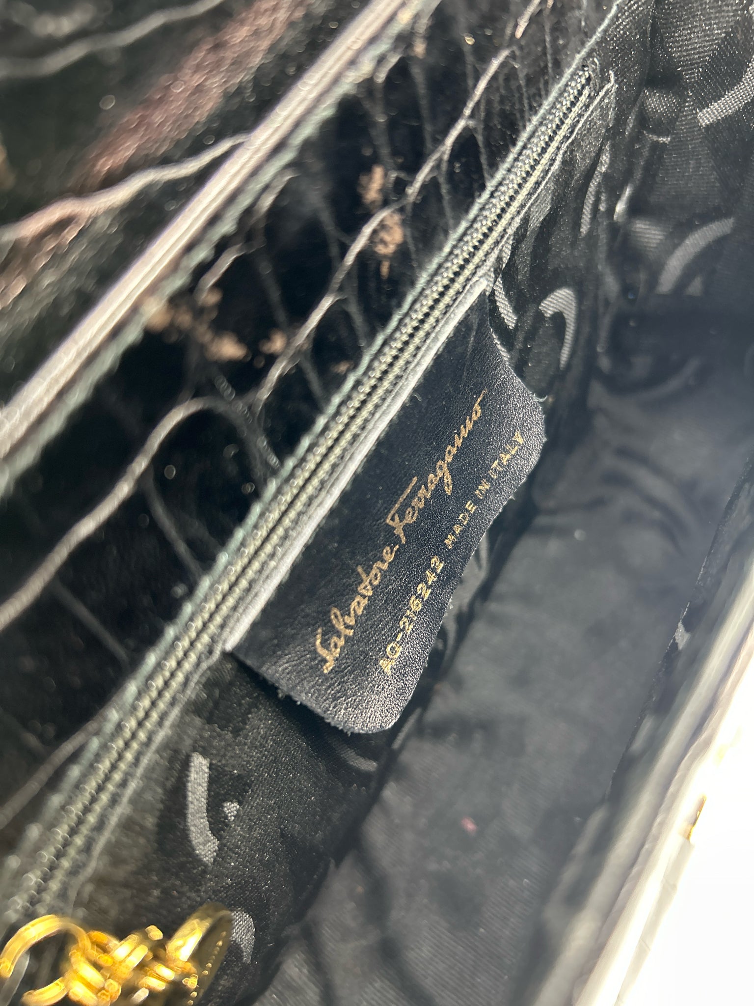 SALVATORE FERRAGAMO Black Women Purse