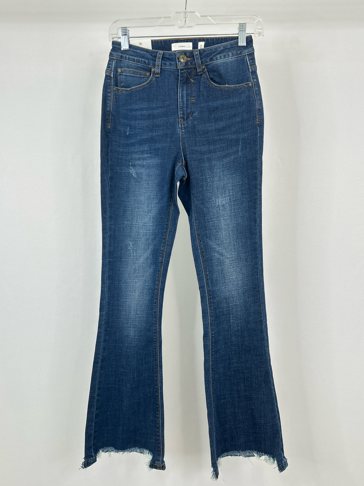 A LOVES A Size 26/2 Blue Denim Women Jeans NWT