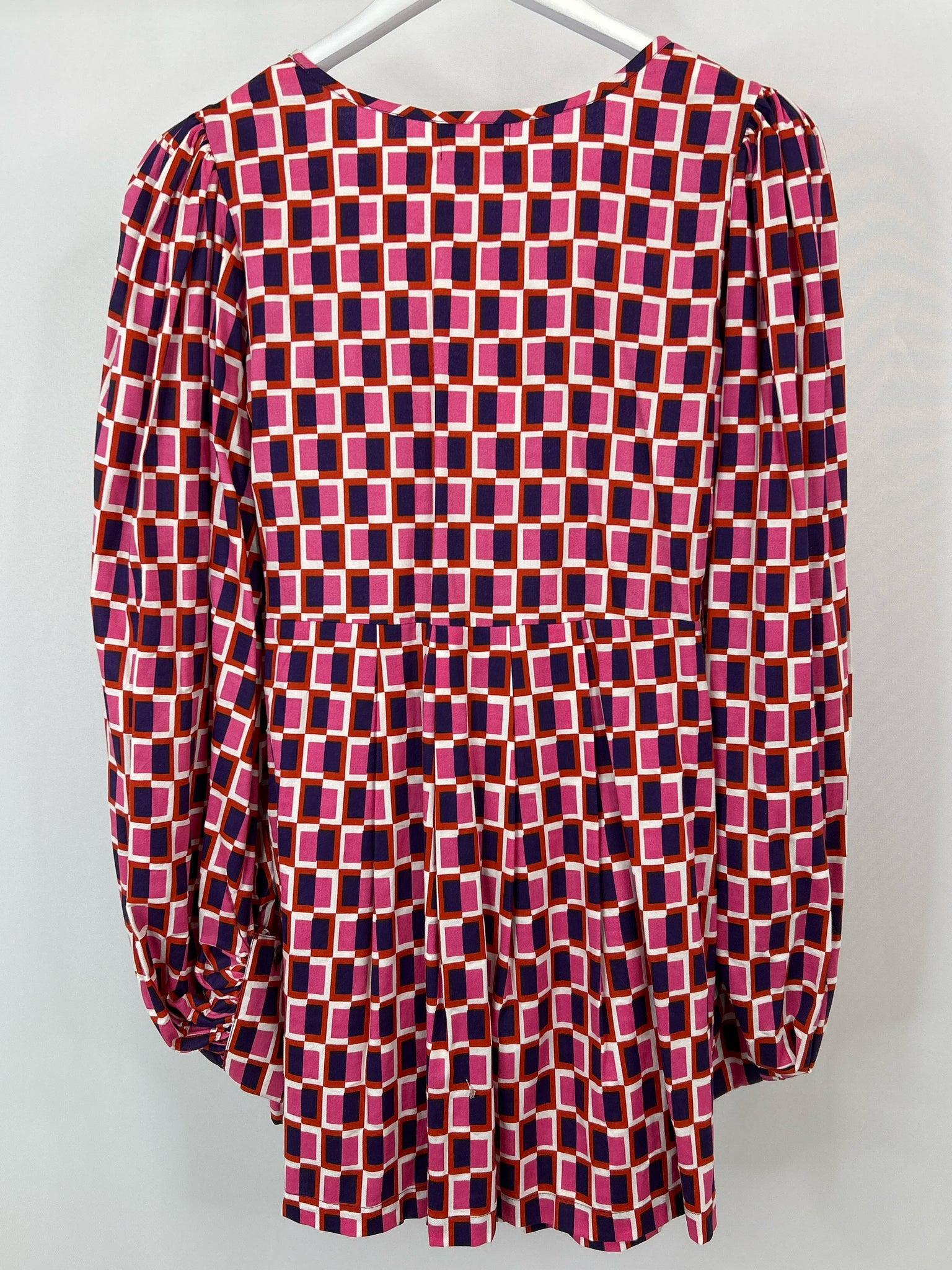 BEYOND BY VERA Size S Pink and Blue Women Dress NWT