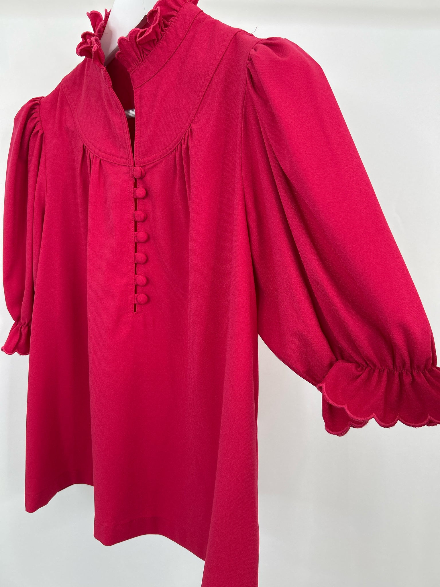 POMANDER PLACE Size M RASPBERRY Women Blouse