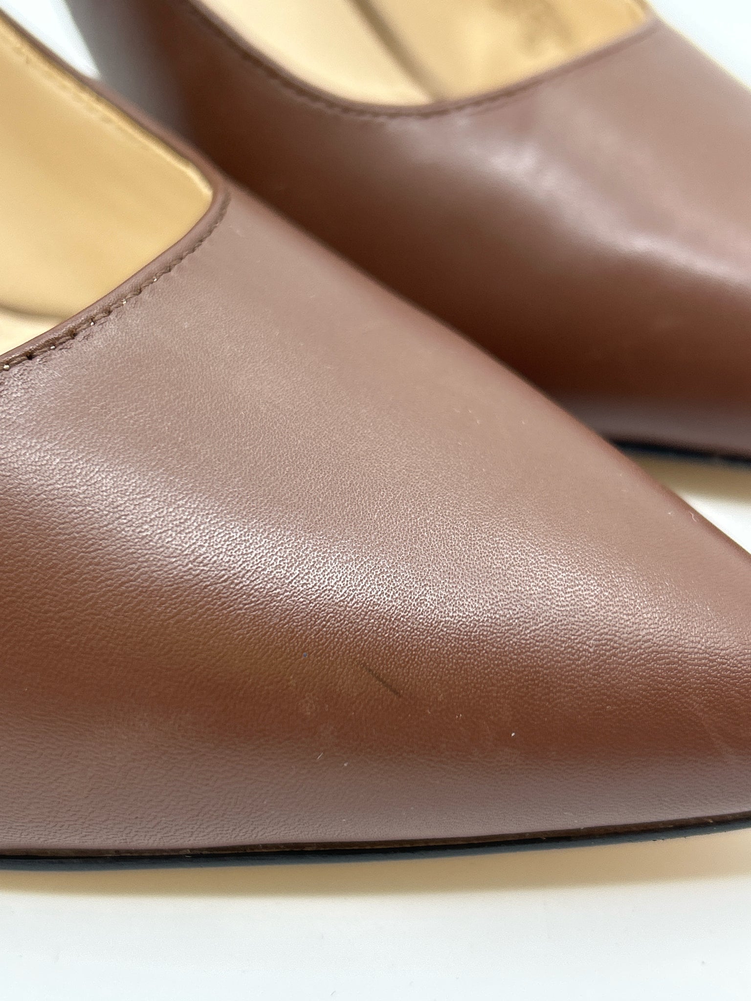 NINE WEST Size 11M Brown Women Pumps