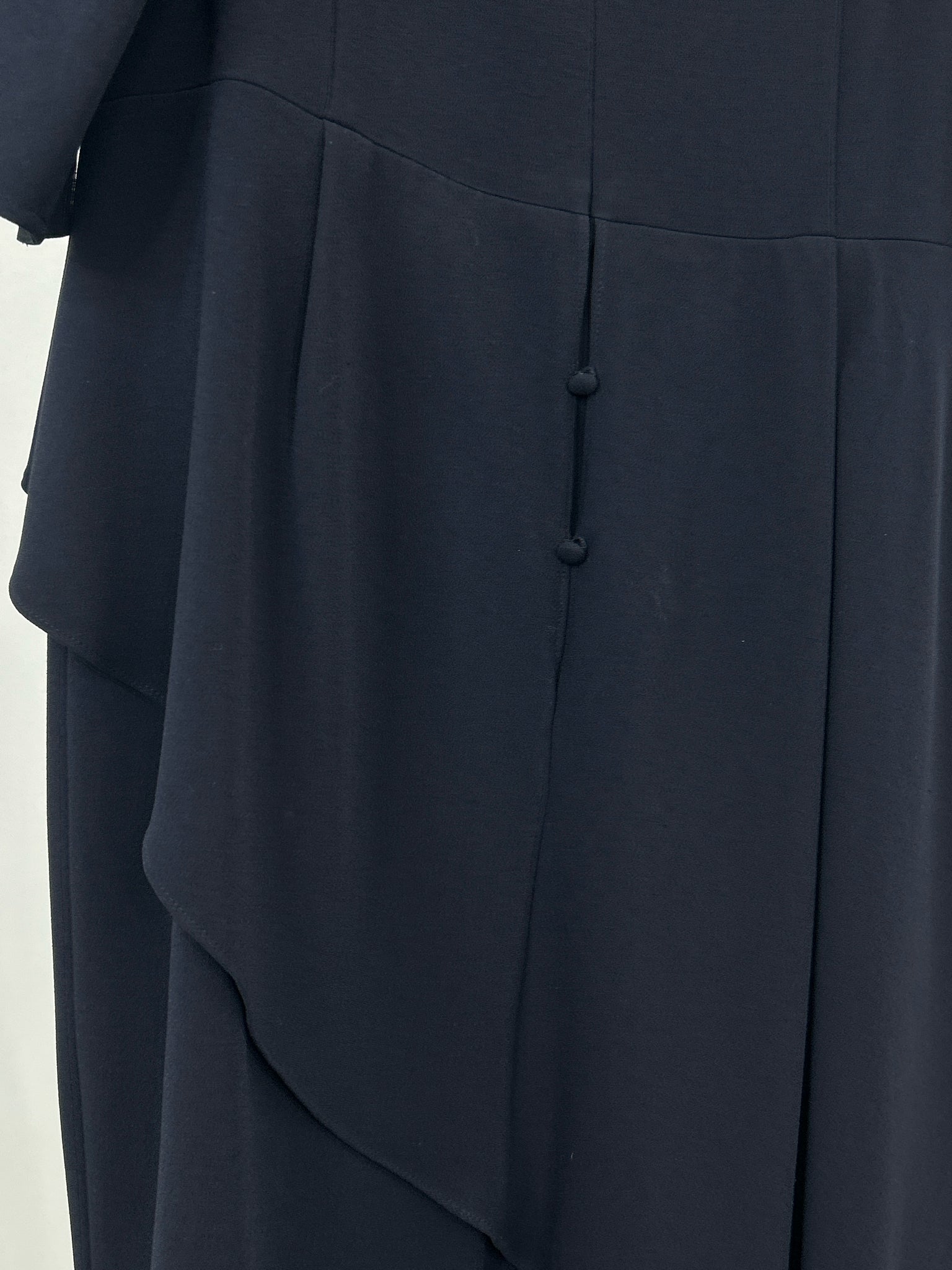 RICKIE FREEMAN TERI JON Size 12 Navy Women Dress