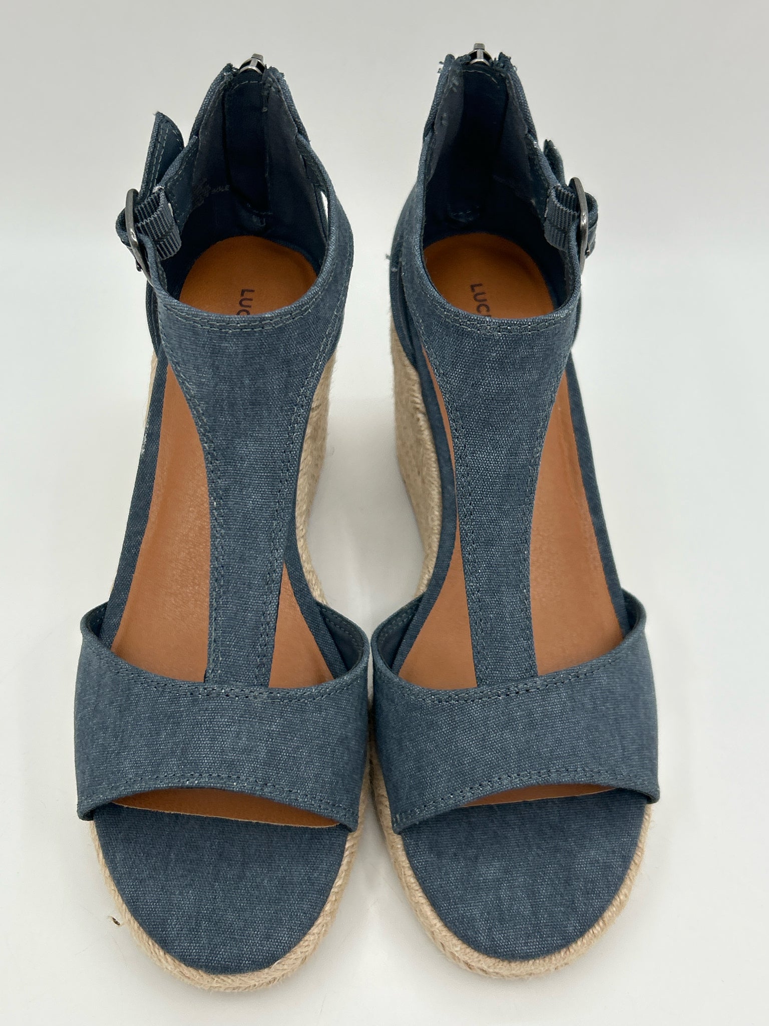 LUCKY BRAND Size 9M Blue Women Sandal