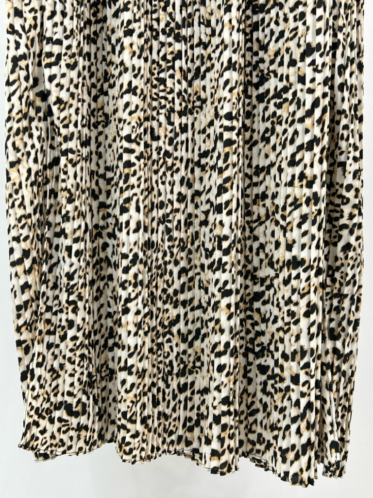 BANANA REPUBLIC Size M Black Print Women's Dress