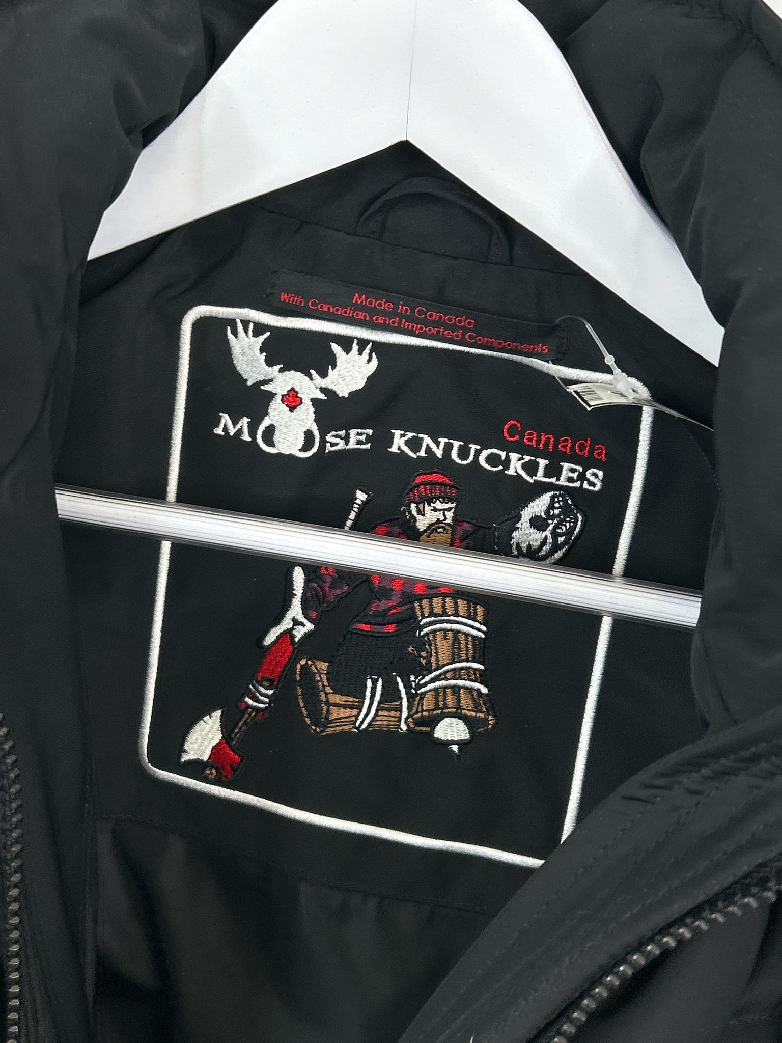 MOOSE KNUCKLES Size S Black Women Coat