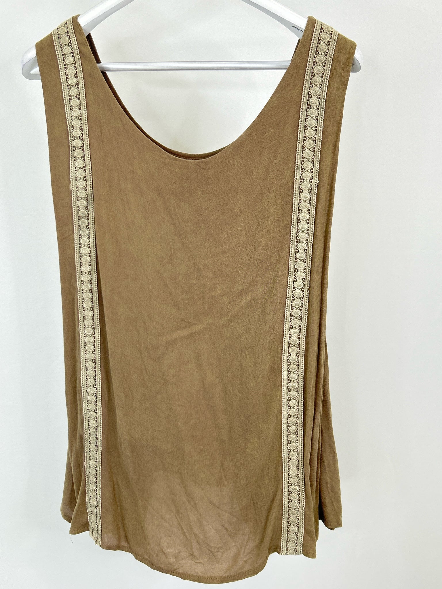 POL Size S Light Brown Women Top