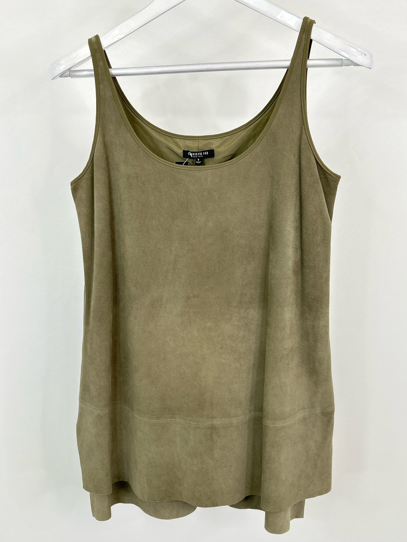 LAFAYETTE 148 Size S OLIVE Women Tank Top
