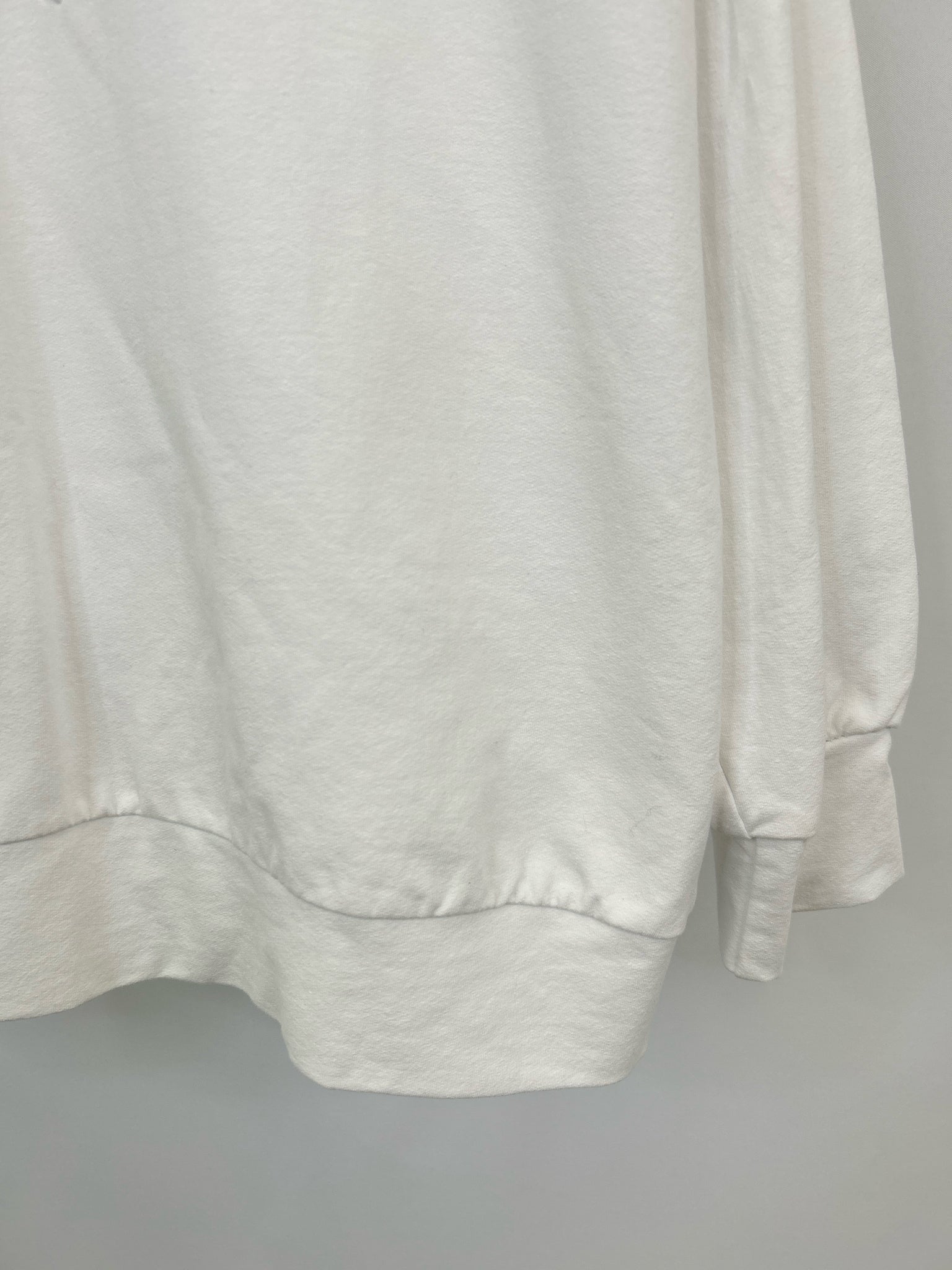 VENTI6 Size L White Women Sweatshirt