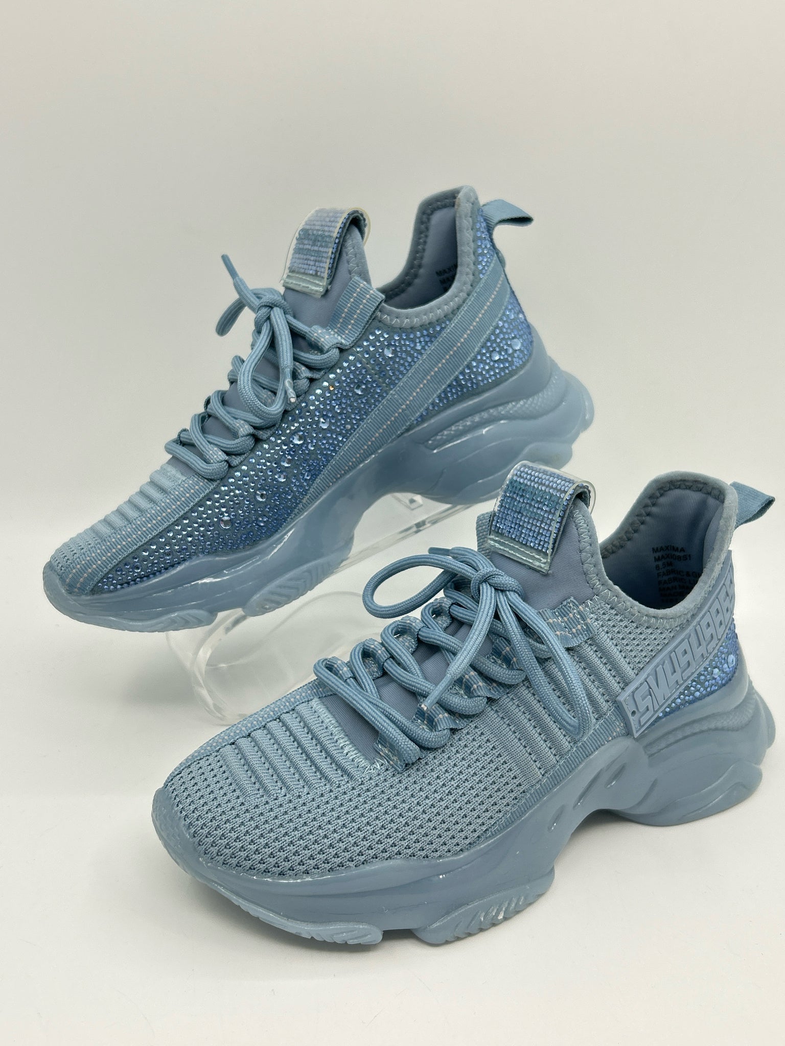 STEVE MADDEN Size 6.5M Blue Women Sneakers