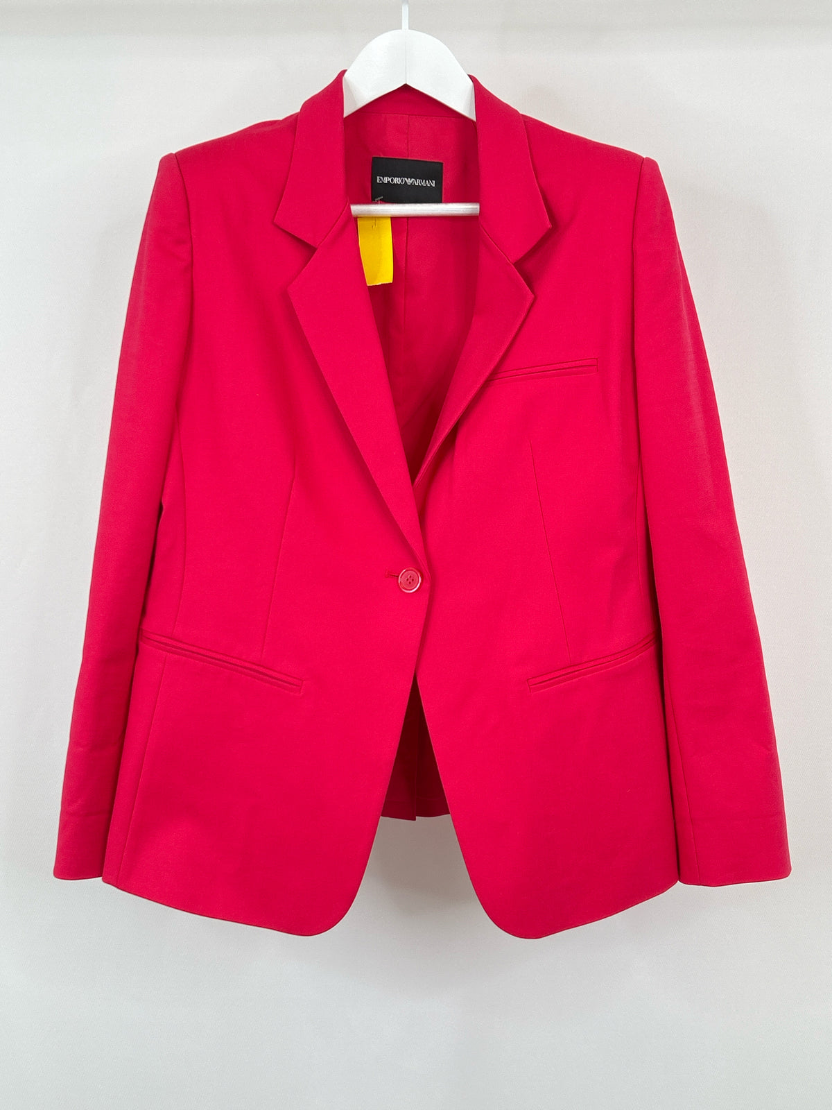 EMPORIO ARMANI Size 16 Hot Pink Women Blazer