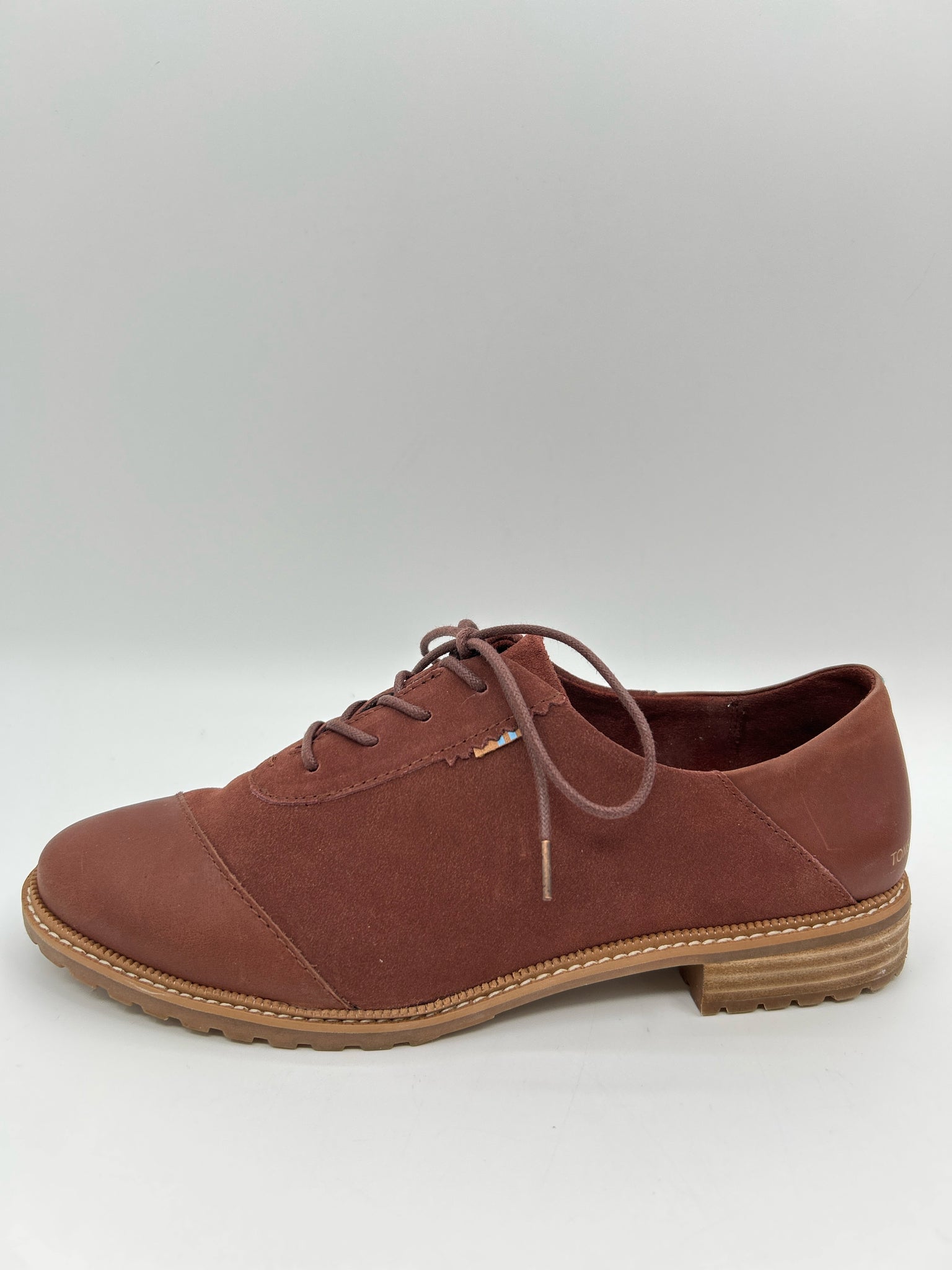 TOMS Size 9.5 Brown Women Loafer