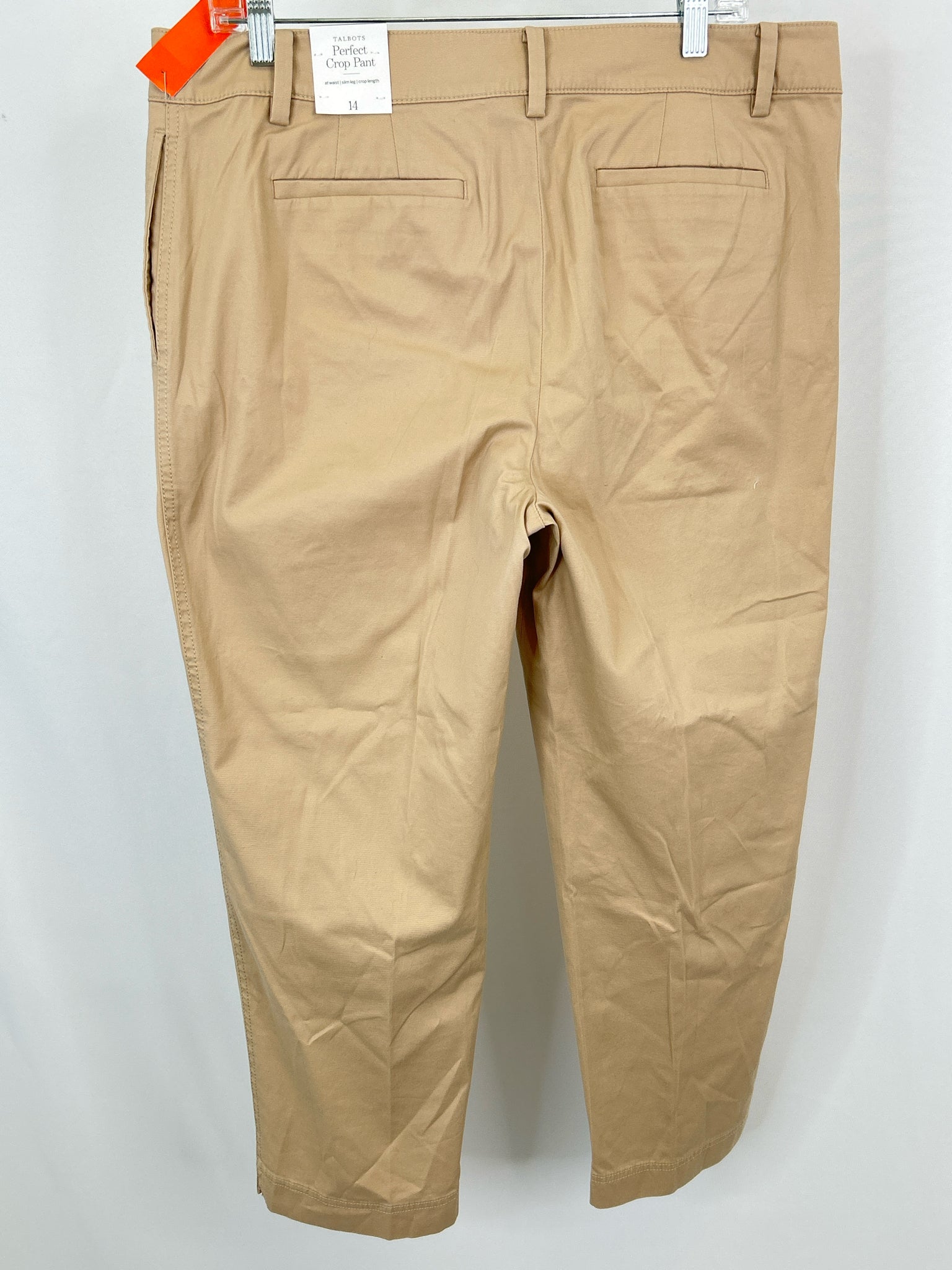 TALBOTS Size 14 Beige Women Pants NWT