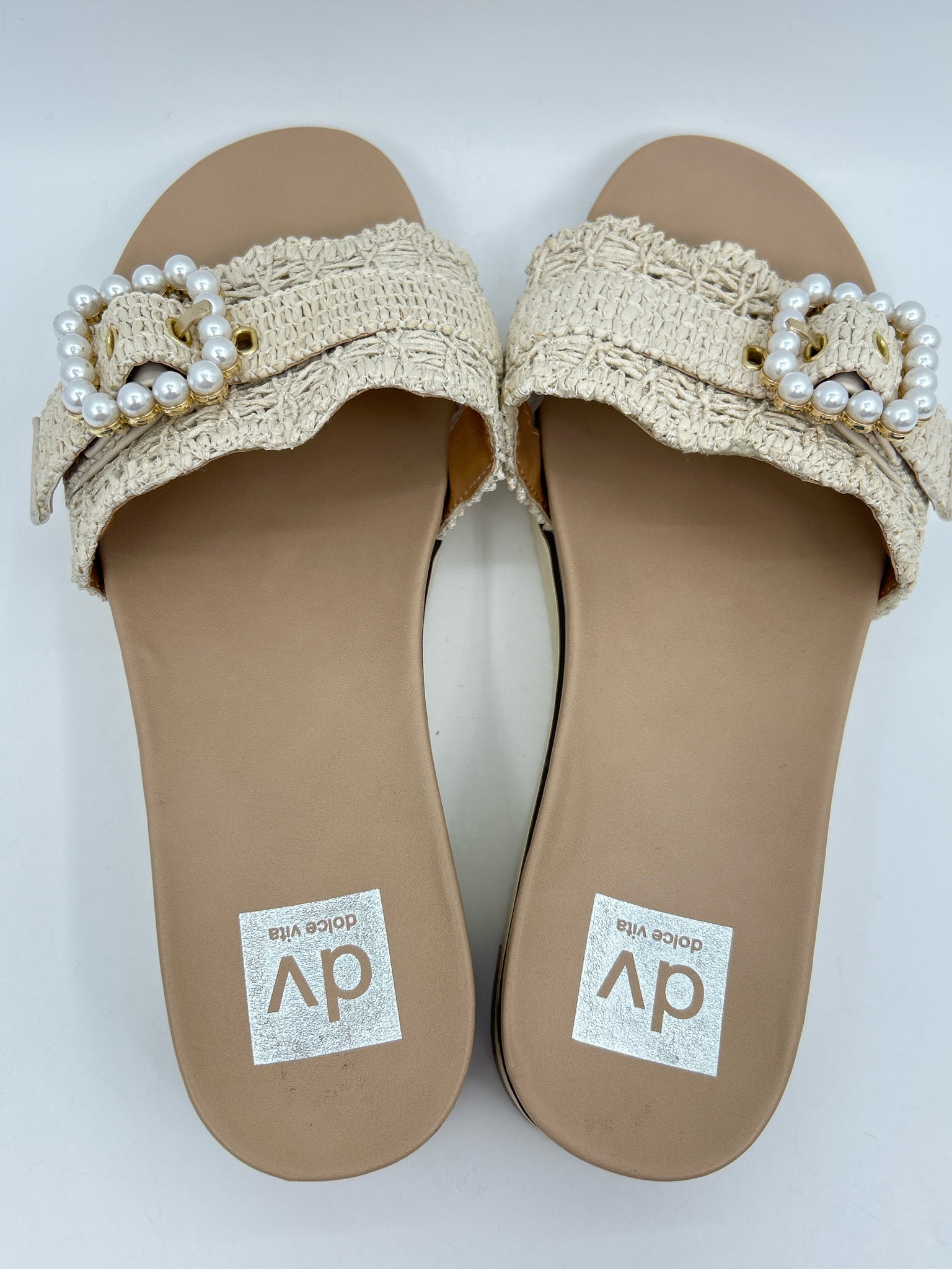 DOLCE VITA Size 8.5 Natural Women Sandal