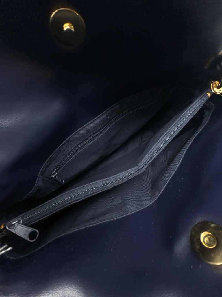 SERETA Navy Women's Italian Leather Purse NWT
